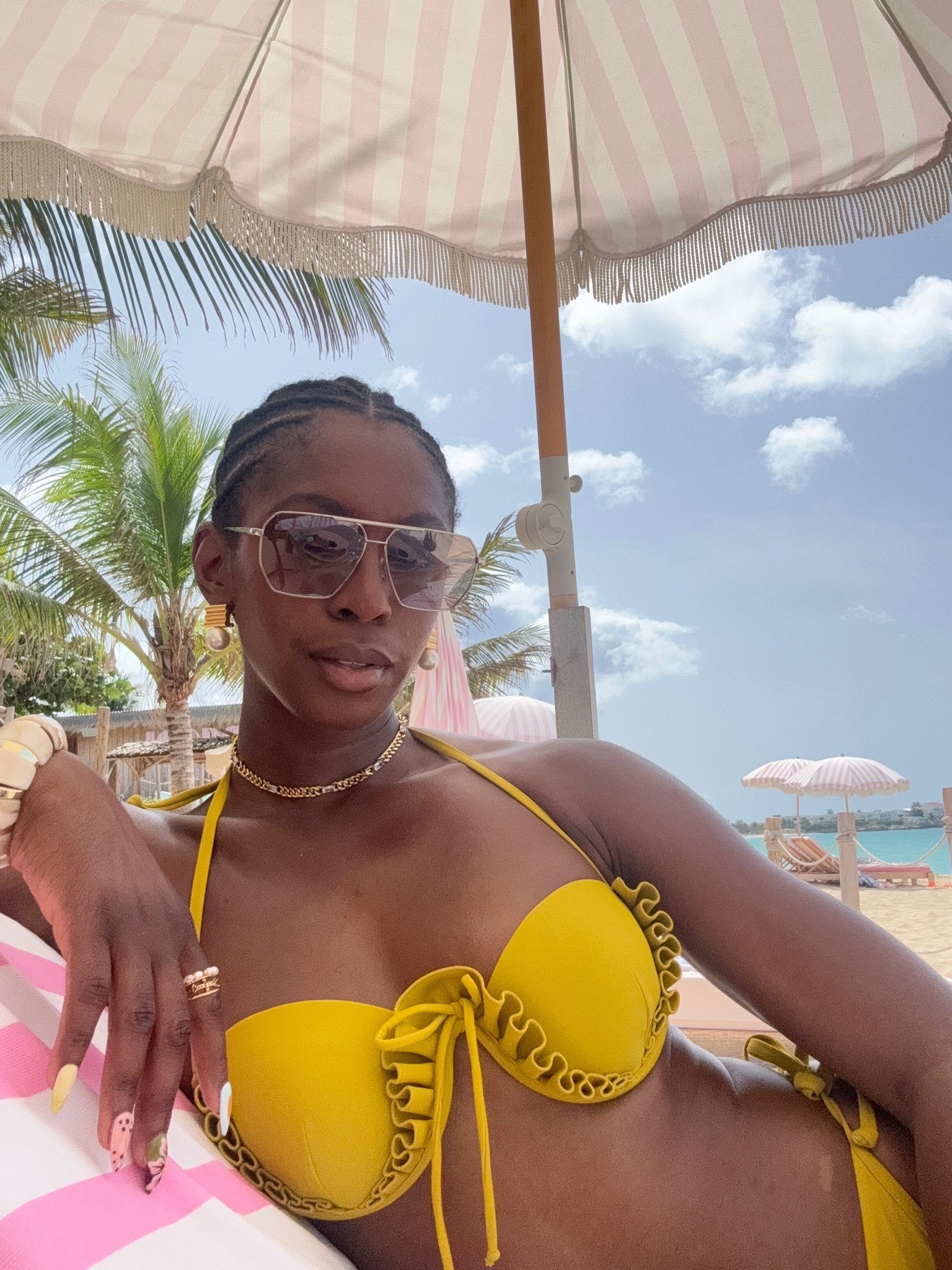I love beach vacation. I wanna be a beach vacation. Quite a lovely solo trip to St Maarten!

Beach outfit beach club outfit beach accessories vacation 12pm studios London statement jewelry Ruahh jewelry

#LTKootd #LTKSwim