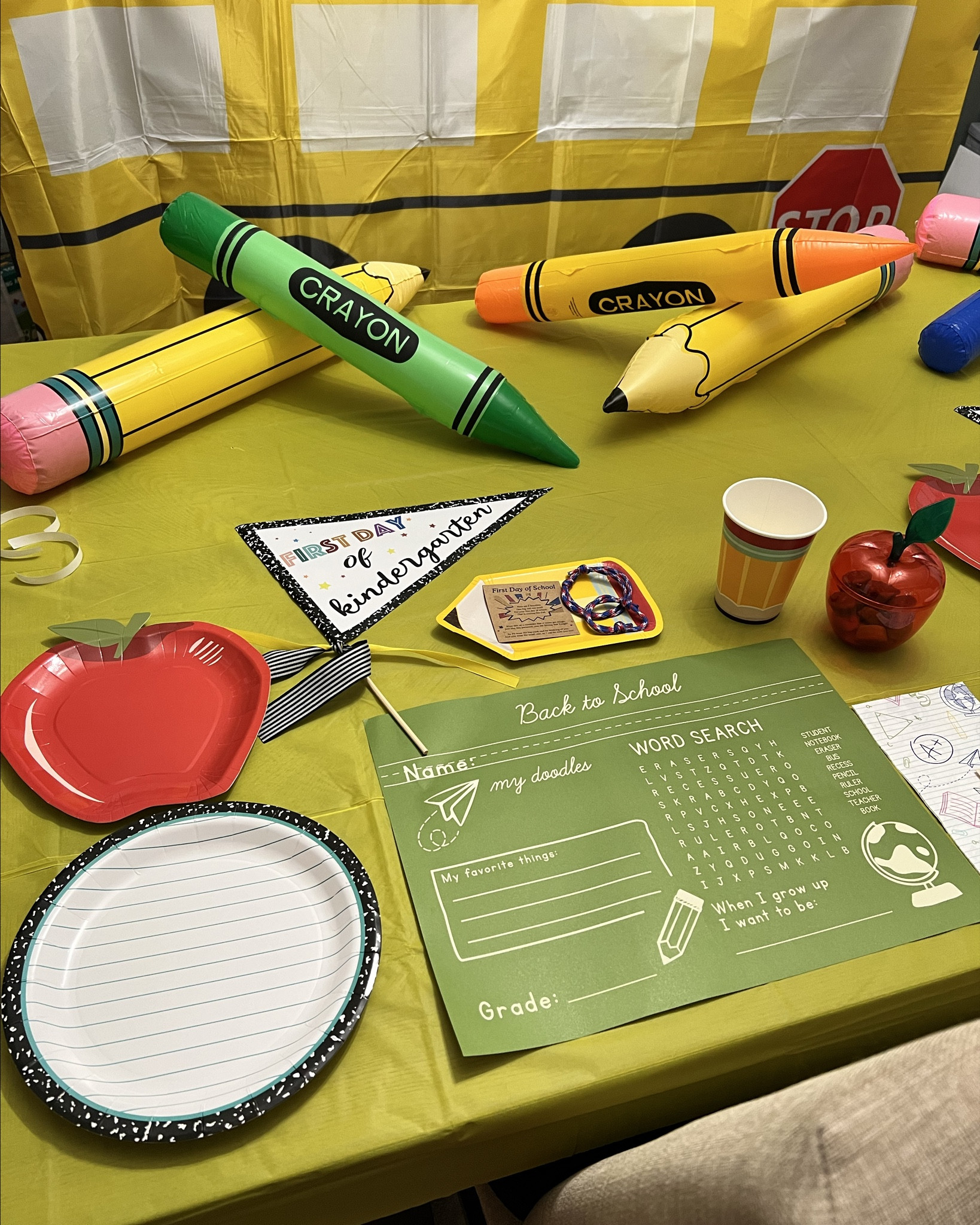 My kids will be heading off to school today and this year is hitting me the hardest 🥹 My youngest is now in kindergarten and I feel like I’ll be an empty nester 😭 

Today may be bittersweet for me but I hope it’s nothing but greatness and smiles for them! ✏️🍎 

#backtoschool #sendoff #school #breakfast #tablesetting

#LTKKids #LTKParties #LTKHome