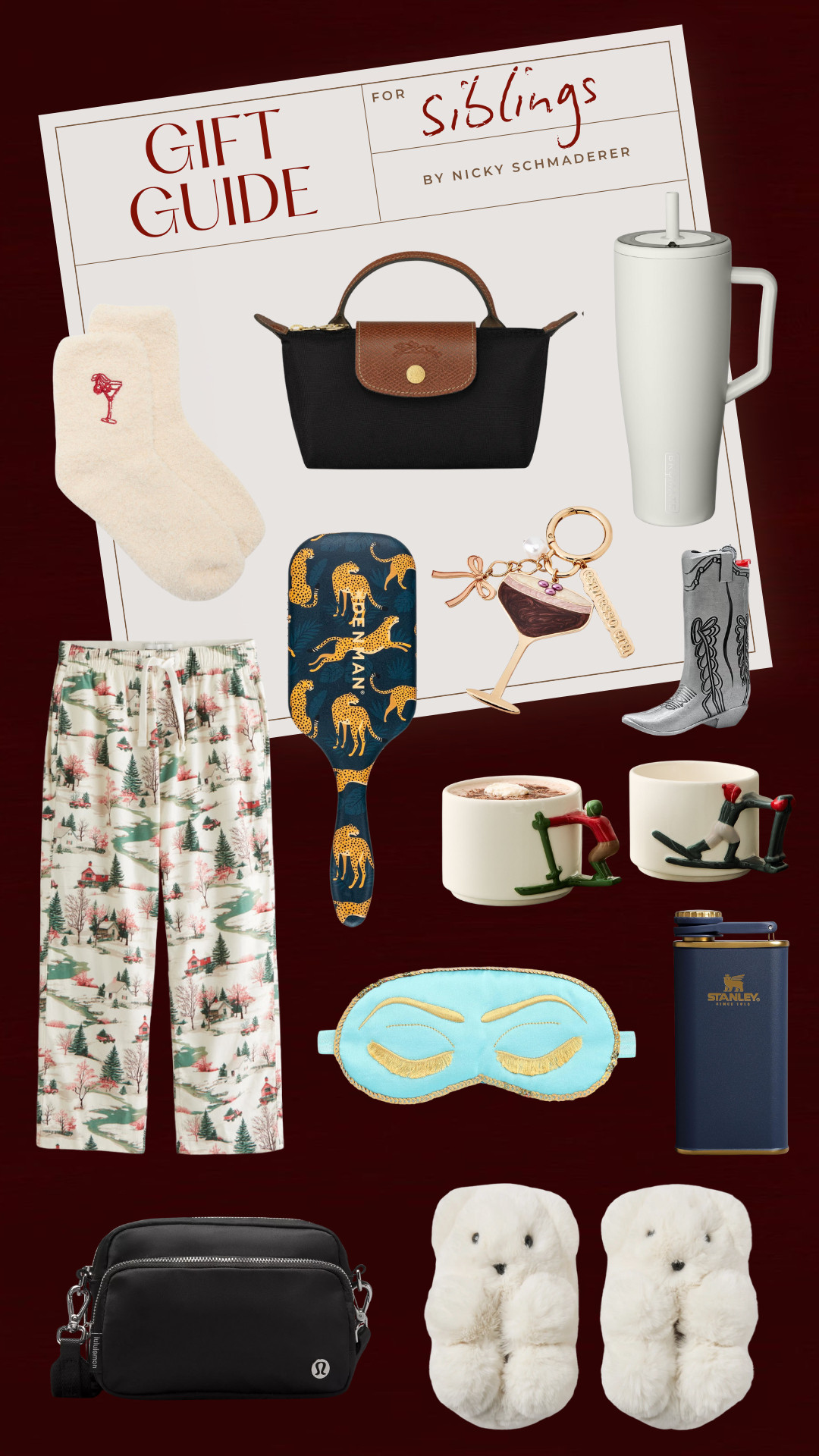 Gift ideas for siblings. Some gag gifts but mostly fun ideas that they will love and give them a laugh!  

 

#LTKGiftGuide #LTKHoliday #LTKSeasonal