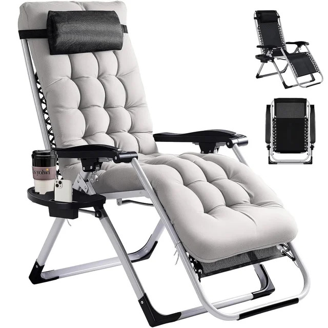 Betcozy Zero Gravity Chairs, 1 PCS Patio Folding Lawn Outdoor Lounge Gravity Camp Reclining Loung... | Walmart (US)