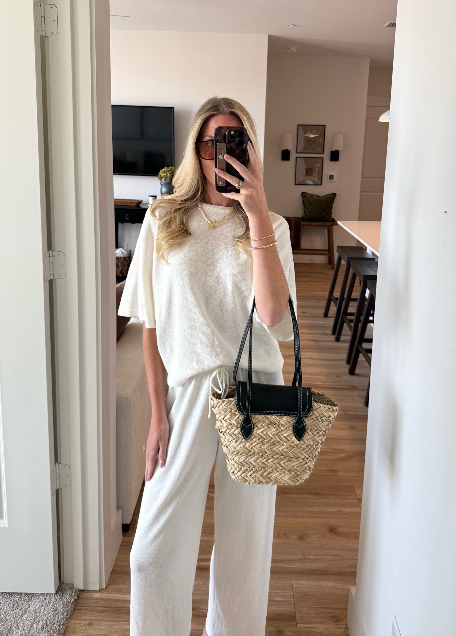Versatile all-white summer set that works as an easy outfit or swimsuit cover-up. *set is Zara but have similar linked! 

summer outfit / swimsuit cover up / white matching set / co ord set / beach outfit / vacation outfit / Amazon sunglasses / woven tote / resort wear

#LTKootd #LTKSwim #LTKTravel