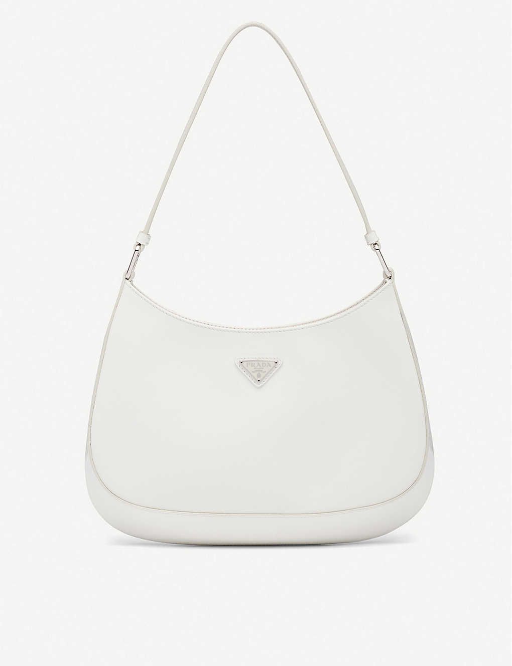 Cleo brushed leather shoulder bag | Selfridges