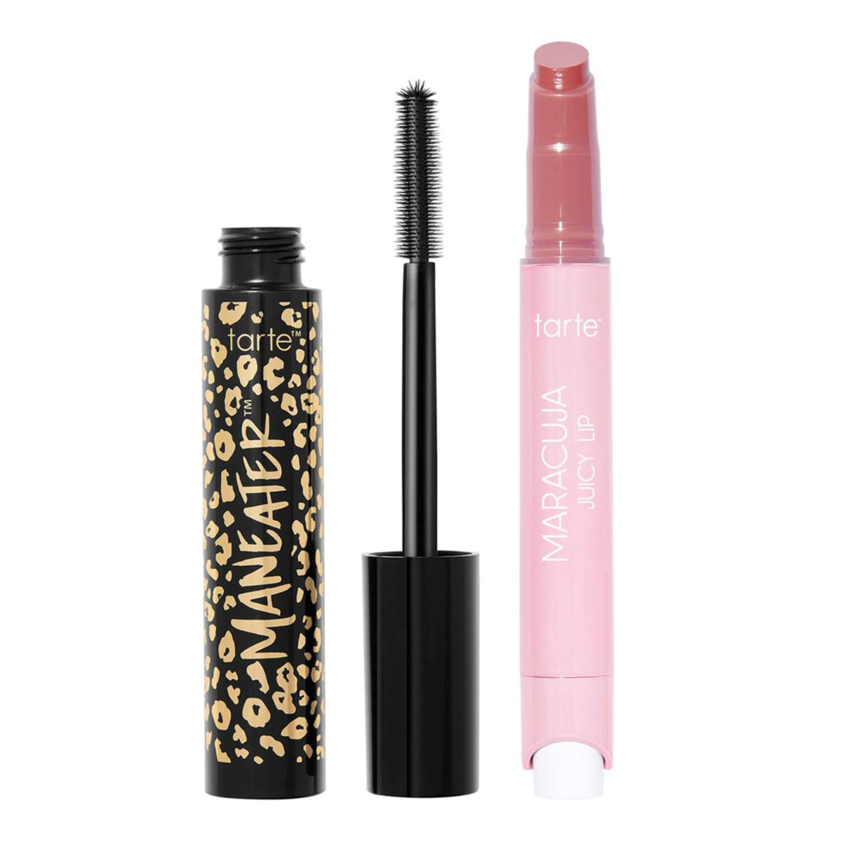 tarte Lashes & Lip Maneater Mascara & Maracuja Juicy Lip Balm 2pc Set - 23346129 | HSN | HSN