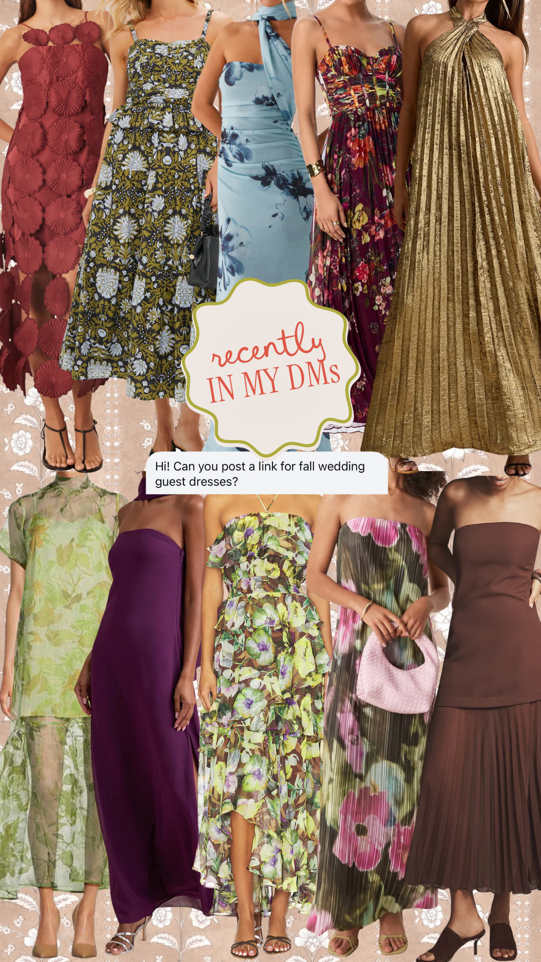 Fall wedding guest dresses!! Linking a bunch of options at lots of different price points! 

 #LTKSeasonal #LTKParties #LTKWedding