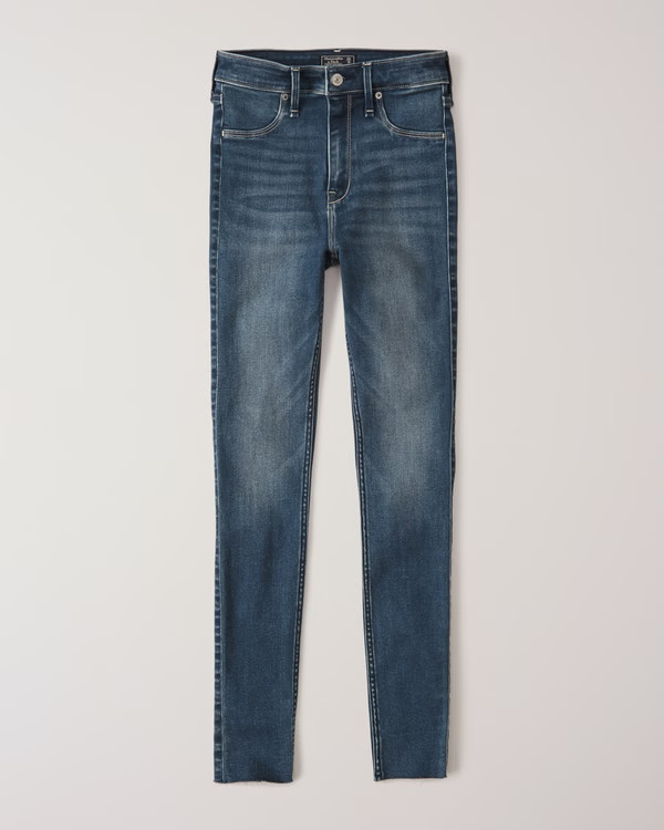 Women's High Rise Jean Legging | Women's Clearance | Abercrombie.com | Abercrombie & Fitch (US)
