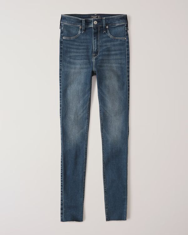 Women's High Rise Jean Leggings | Women's Bottoms | Abercrombie.com | Abercrombie & Fitch (US)