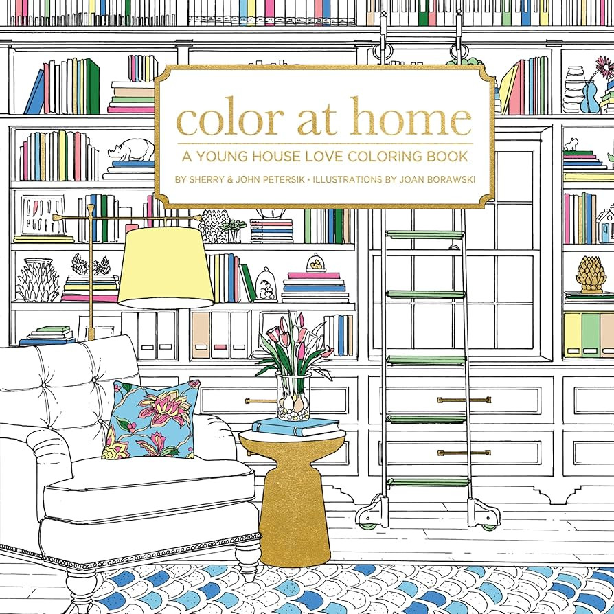 Color At Home: A Young House Love Coloring Book | Amazon (US)