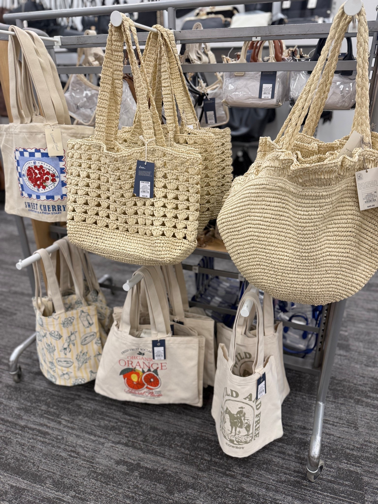 These bags from Target are on sale today and perfect for pool days, beach trips, farmers market, Aldi trips, and everything in between 🩷

#LTKmomlife #LTKFestival #LTKTravel