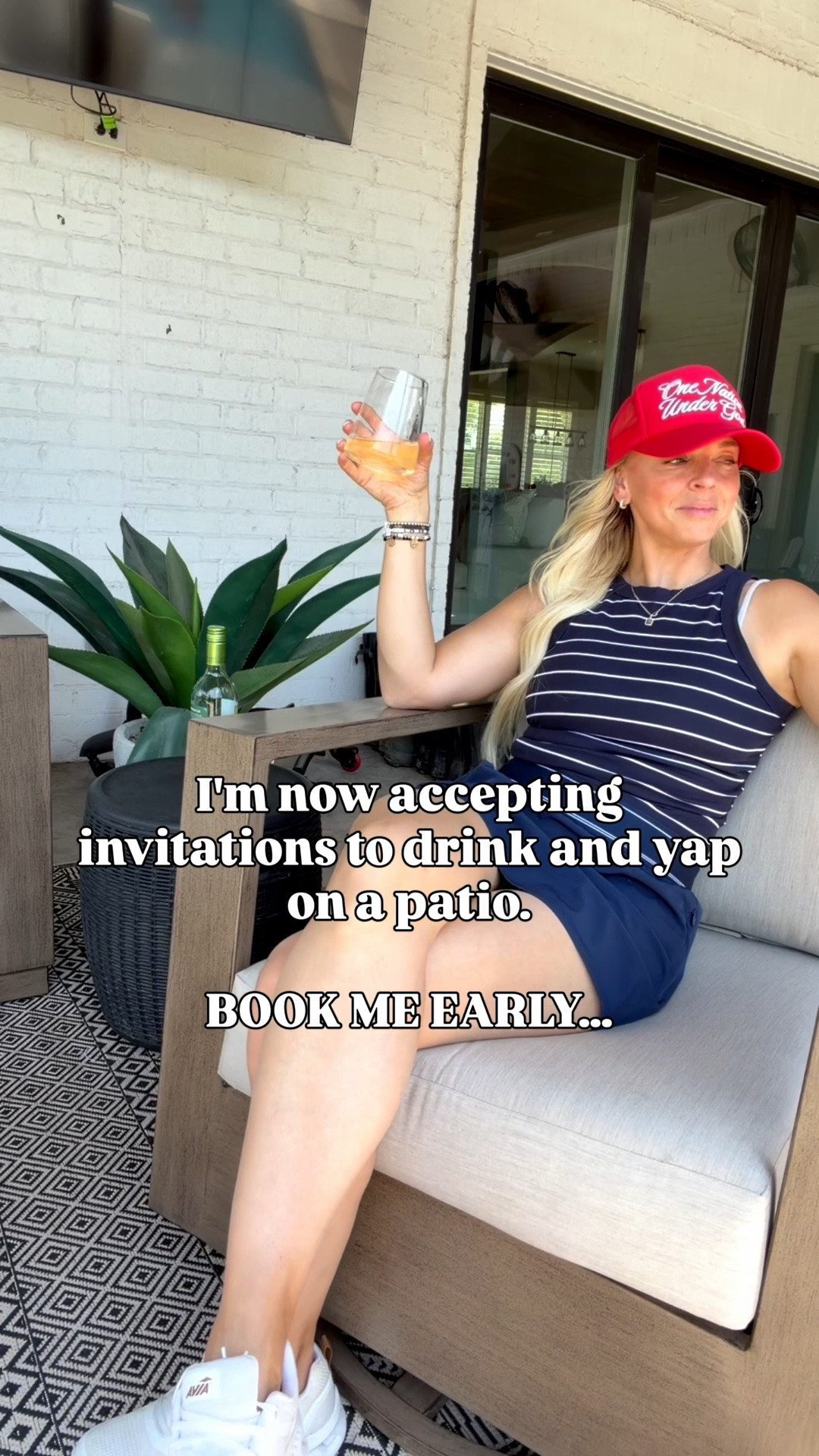Perfect outfit for a patriotic summer! Medium in both tank top and skirt from Walmart, hat is from Etsy!

#LTKdayinmylife #LTKootd #LTKmomlife