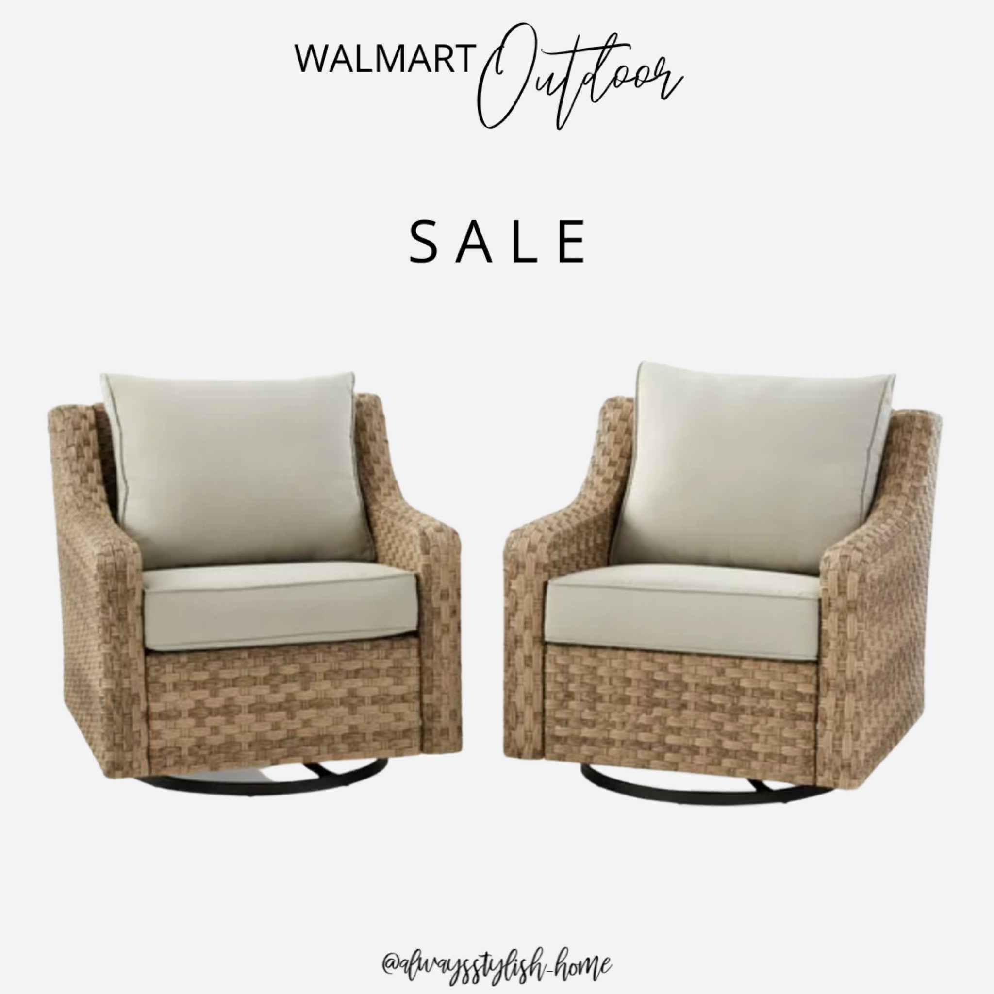Outdoor furniture, backyard patio, conversation set, swivel rocking chairs, better home & gardens, Walmart finds 

#LTKhome #LTKSeasonal