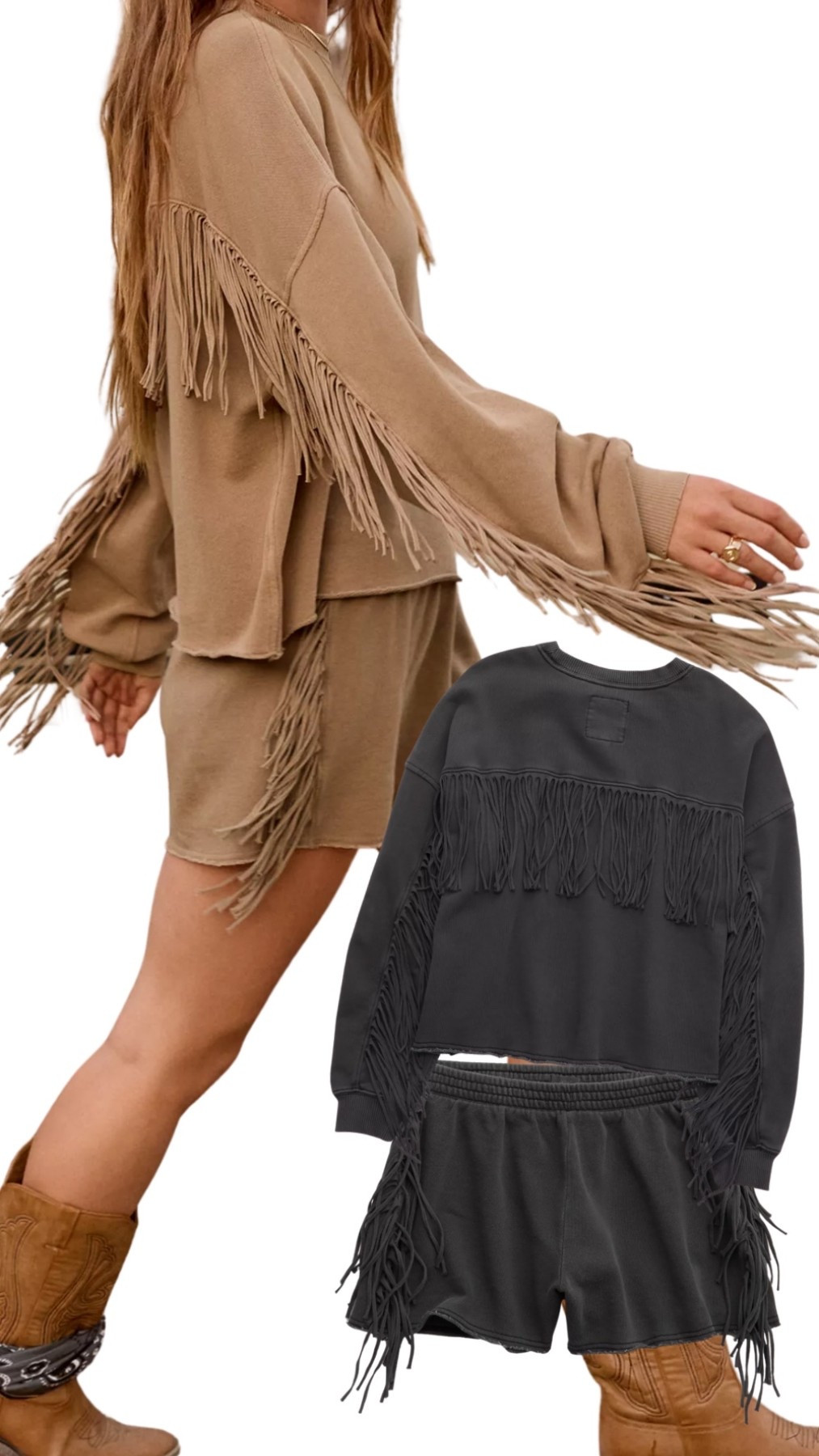 I think this American Eagle fringe set might have broken the internet! 

#LTKSaleAlert #LTKxAerie