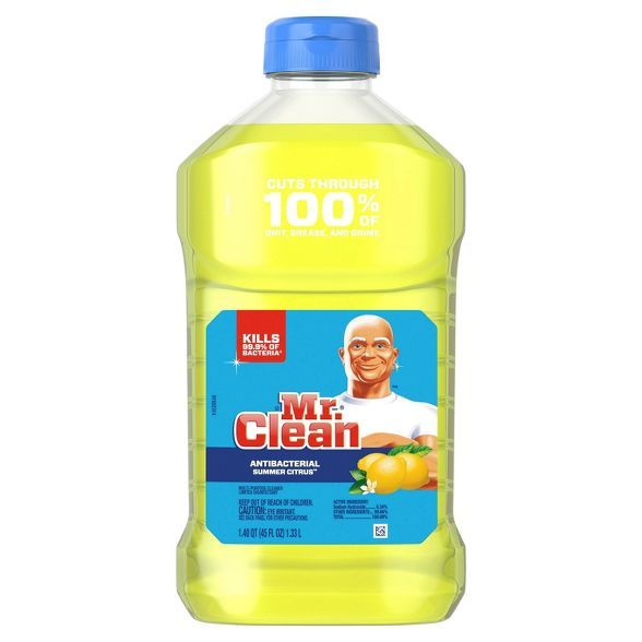 Mr. Clean Antibacterial Multi-Surface Cleaner - Summer Citrus - 45 fl oz | Target