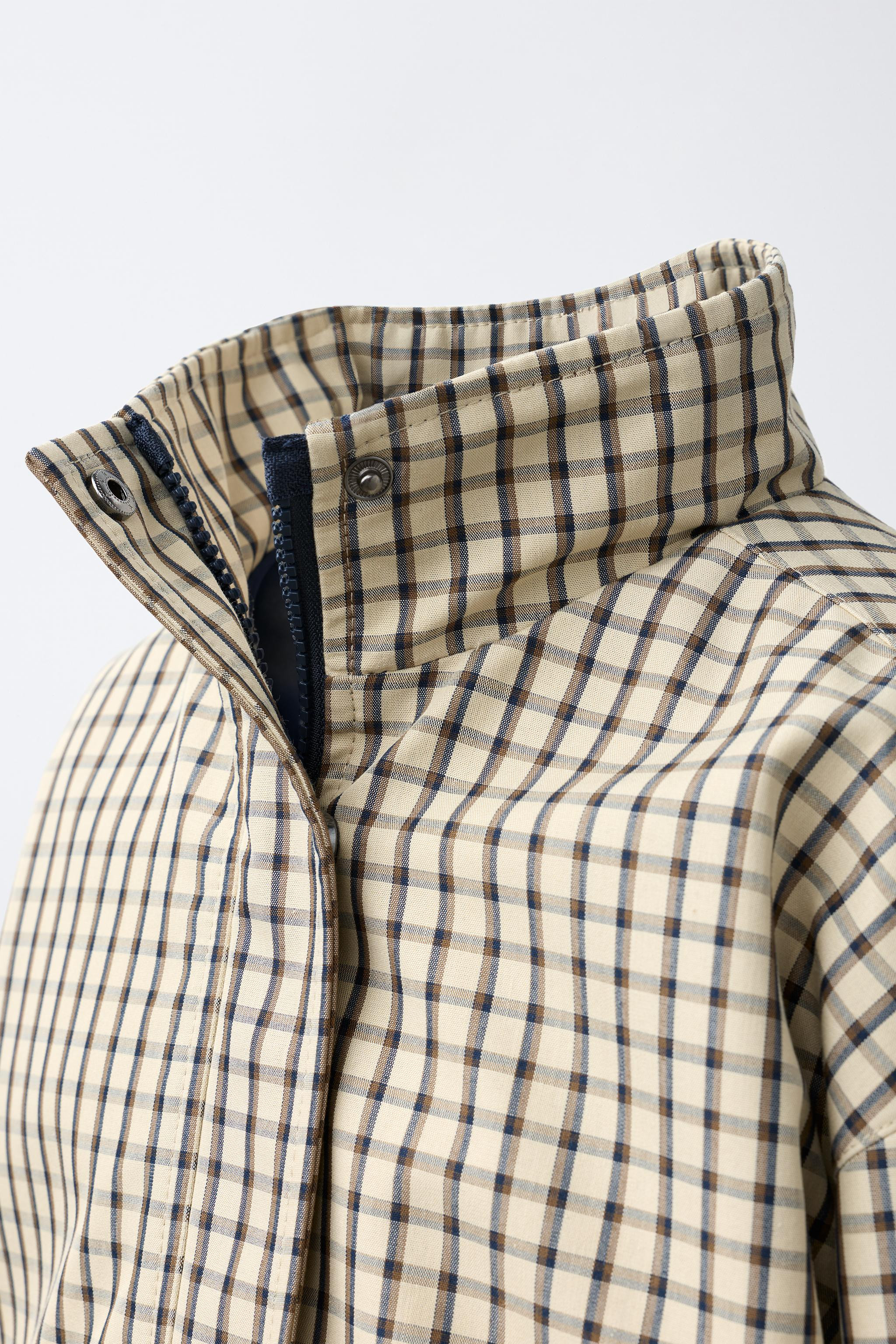PLAID BOMBER JACKET | Zara US