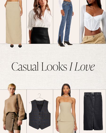 Casual, seasonal, skirts

#LTKSeasonal #LTKstyletip #LTKworkwear