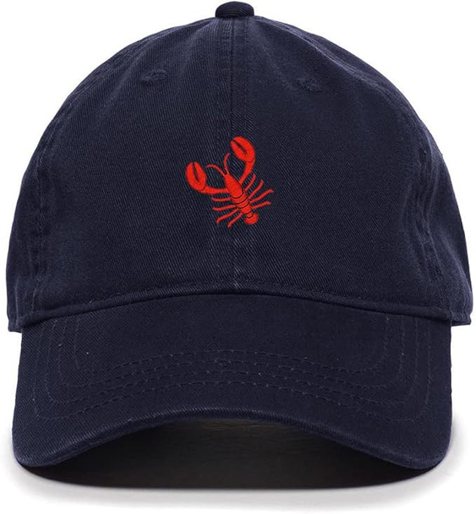 Tech Design Lobster Baseball Cap Embroidered Cotton Adjustable Dad Hat | Amazon (US)