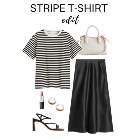 Stripe T-shirt night outfit from H&M

#LTKSeasonal #LTKFind #LTKsalealert