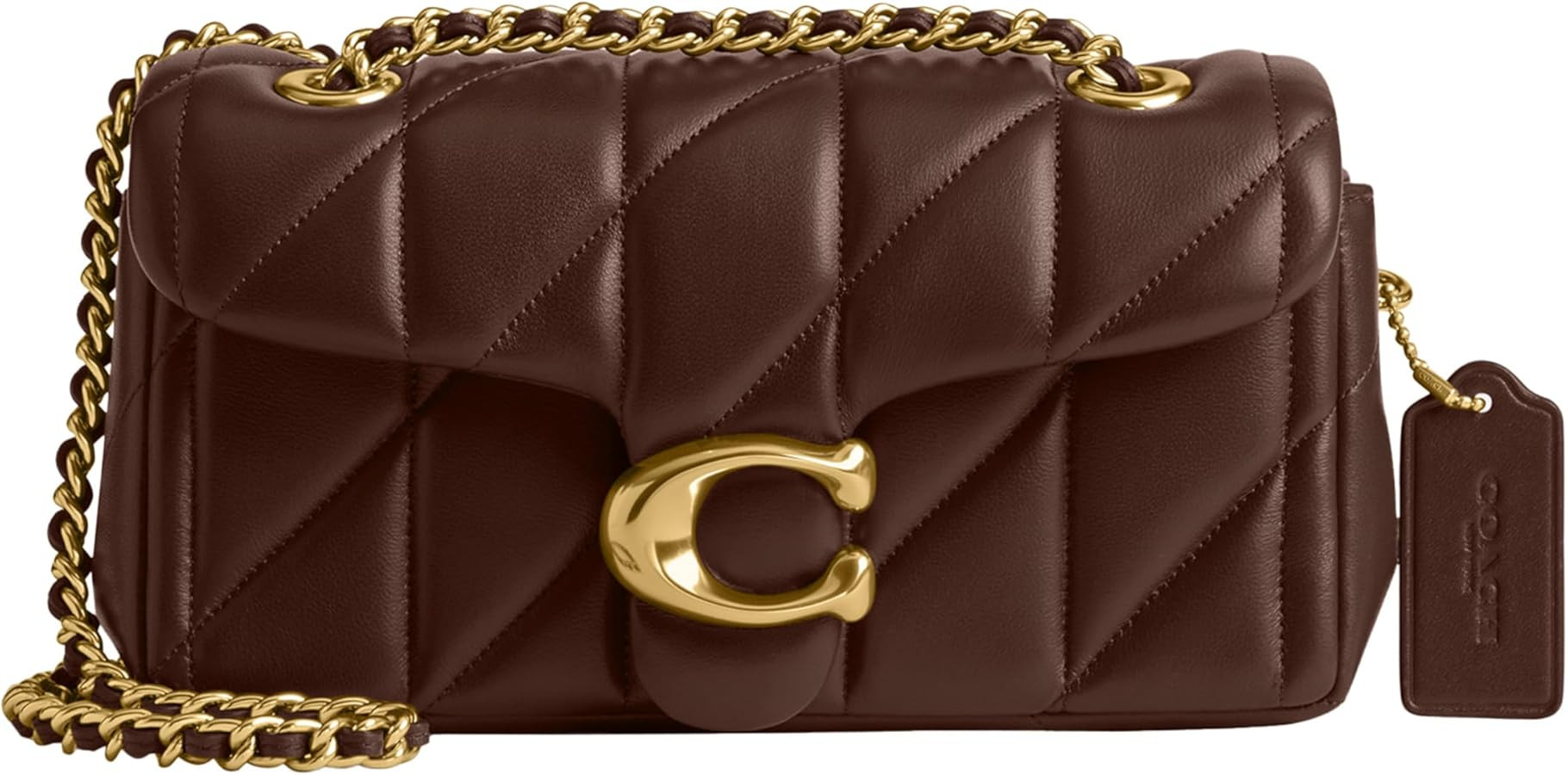 COACH Quilted Tabby Shoulder Bag 20 with Chain | Amazon (US)