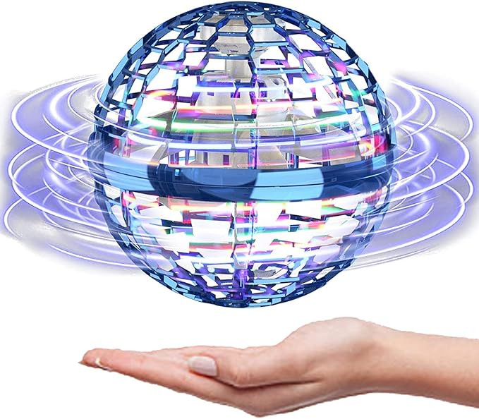 ATHLERIA Magic Flying Orb Ball Toys with Lights,UFO Hand Operated Mini Drones,Cosmic Globe Hover ... | Amazon (US)