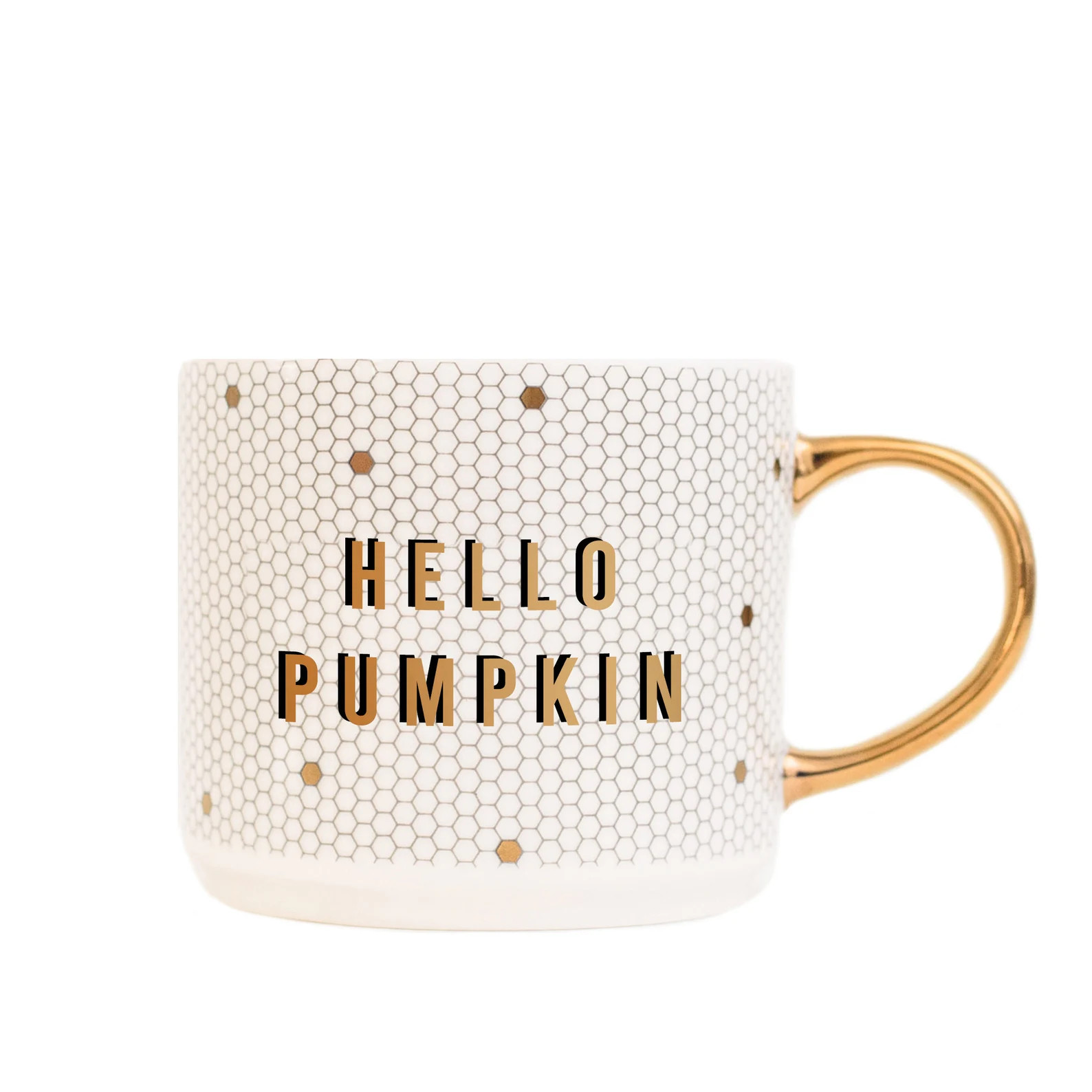 Hello Pumpkin Tile Coffee Mug Fall Coffee Mug Pumpkin - Etsy | Etsy (US)