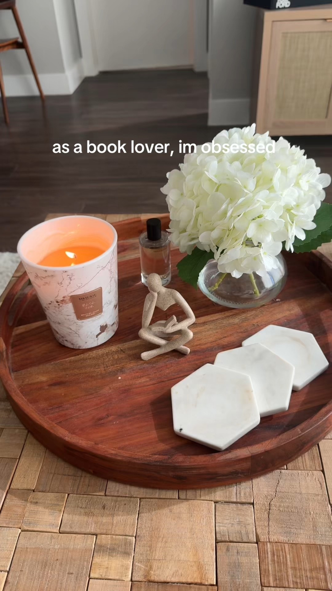 As a book lover, I love my little guy reading on my coffee table 📚 makes me so happy! 

Home decor, coffee table, big candle, fake flowers, coasters, statue 

#LTKSeasonal #LTKFindsUnder50 #LTKHome