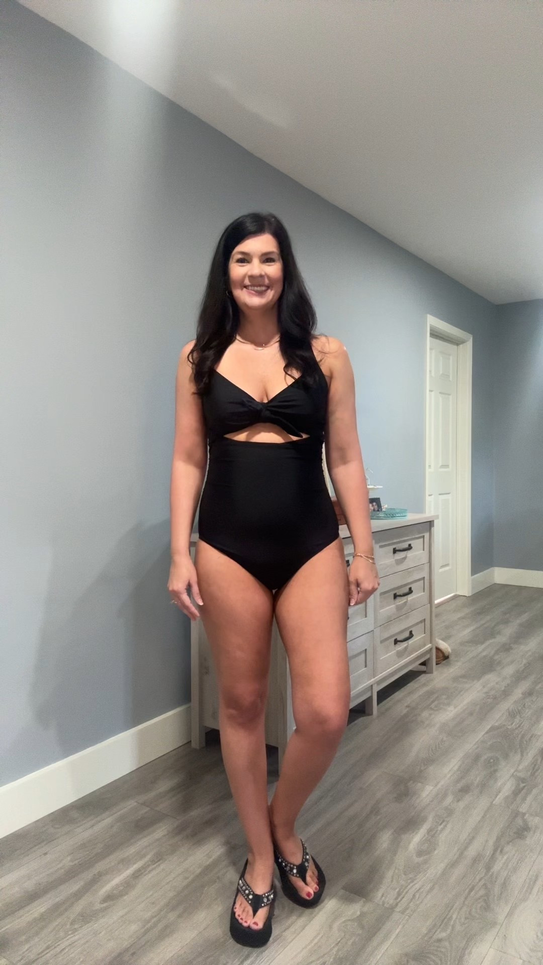 Posting tonight from my favorite place! This monokini is going to be perfect for hitting the pool this week. 
It has great tummy control and covers the bottom so well. The peekaboo cutout adds the cutest touch! 

#LTKSwim #LTKActive #LTKSeasonal