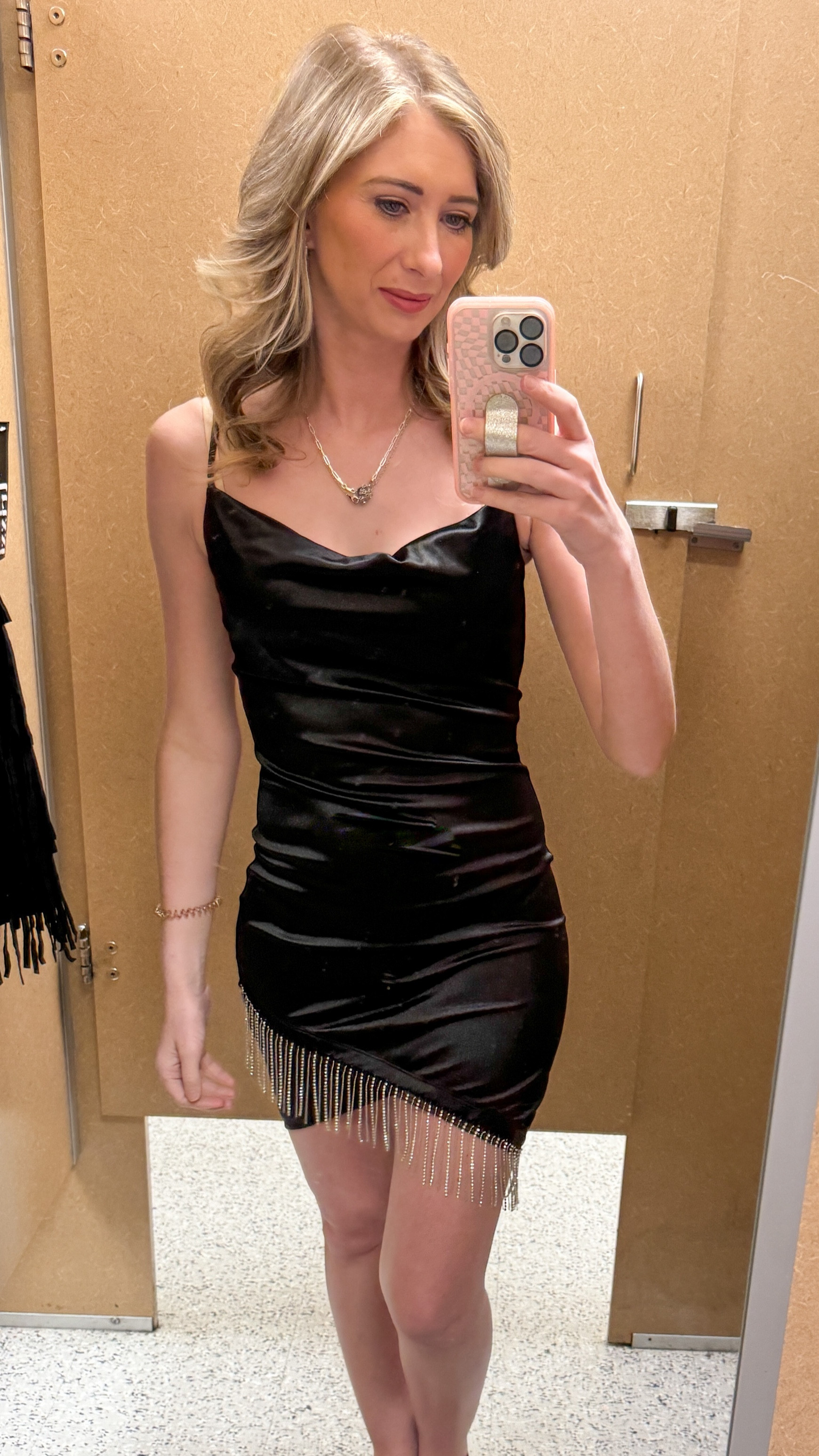As soon as I put on this little black dress with the rhinestone fringe I knew it was coming with me to Nashville!!! I love how the sparkles add just a little bit of extra fun!! 

#LTKFestival #LTKstyletip #LTKfindsunder50