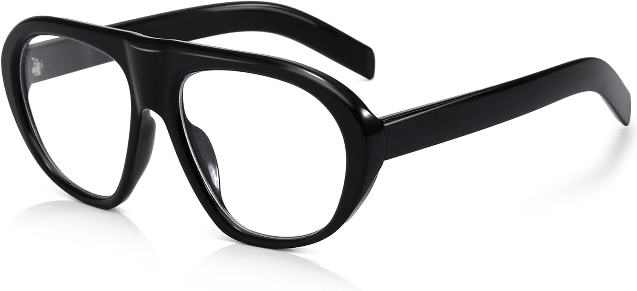 Trendy Oversized Aviator Sunglasses for Women Men Big Retro Round Sun Glasses 70s Vintage Shades | Amazon (US)