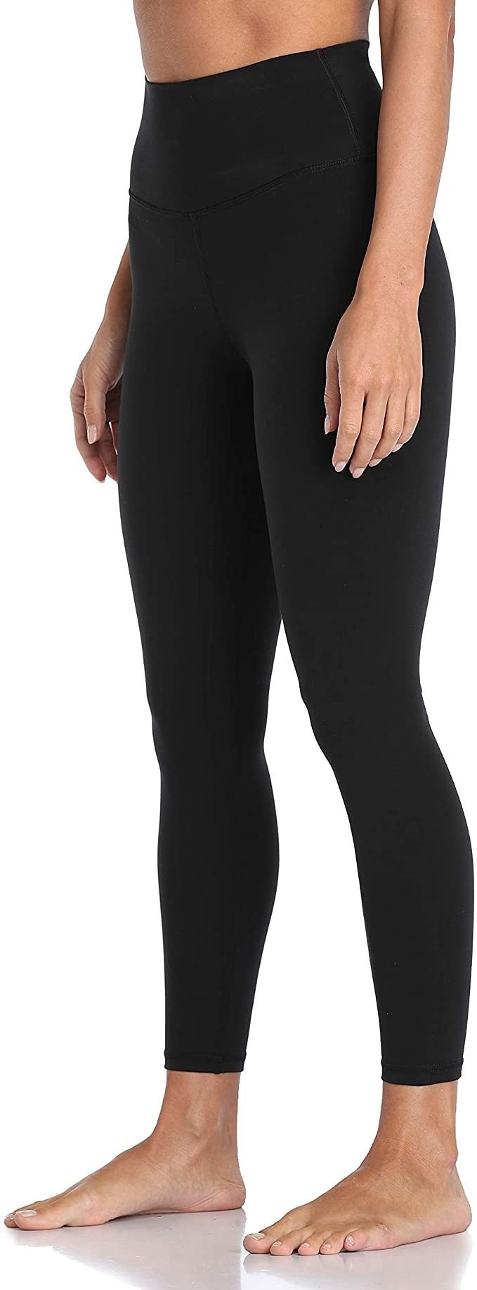 Colorfulkoala Women's Buttery Soft High Waisted Yoga Pants 7/8 Length Leggings (L, Black) at Amaz... | Amazon (US)