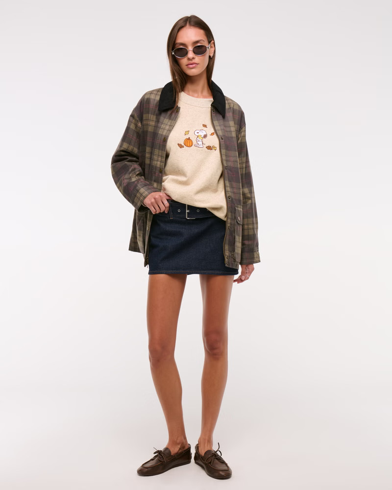 Snoopy Graphic Vintage Sunday Crew | Abercrombie & Fitch (US)