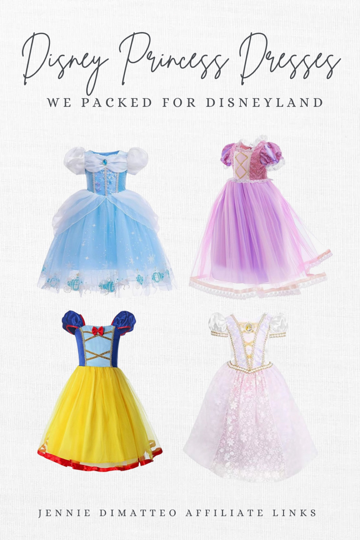 The cutest Disney Princess Dresses for little girls at an affordable price point! We got so many compliments on these all week! 

#LTKKids #LTKTravel #LTKFamily