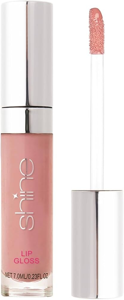 Shine Cosmetics Lip Gloss - Not Sticky, Liquid Lip Color with Long-lasting Hydration, Gluten Free... | Amazon (US)