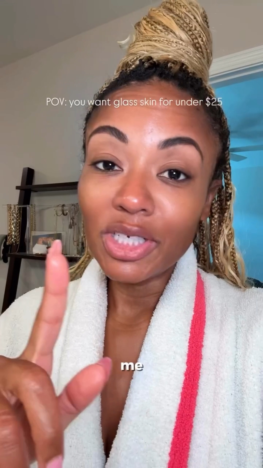 Having glass skin is possible over 40 ✨ steal my super easy and quick 5 step skincare routine from @anua_global 

COMMENT “SKIN” and I will send you the details on everything I used and the best part is it’s all under than $25 🤑 @ultabeauty @shop.ltk #glassskin #over40