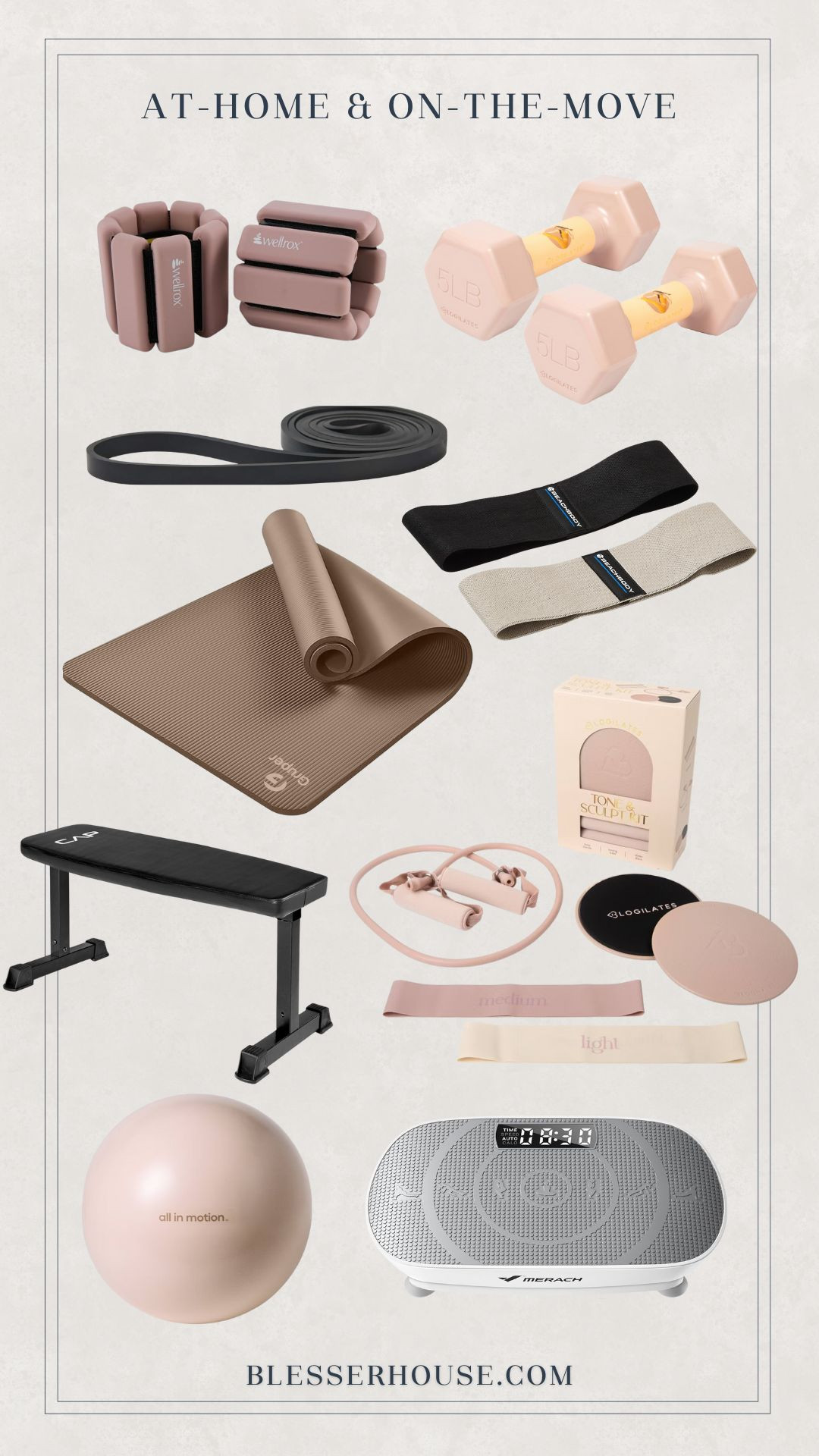  Basic exercise essentials to get moving! 

Fitness, weights, therapy, stretch, gym, at home workouts 



 

#LTKActive