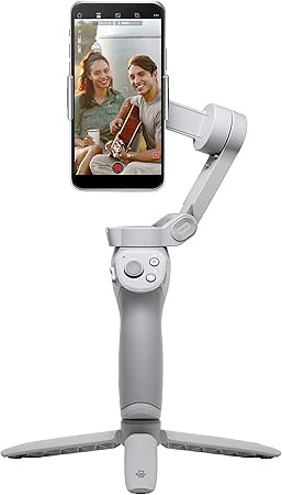 DJI OM 4 - Handheld 3-Axis Smartphone Gimbal Stabilizer with Grip Tripod Vlog YouTube Live Video ... | Amazon (US)