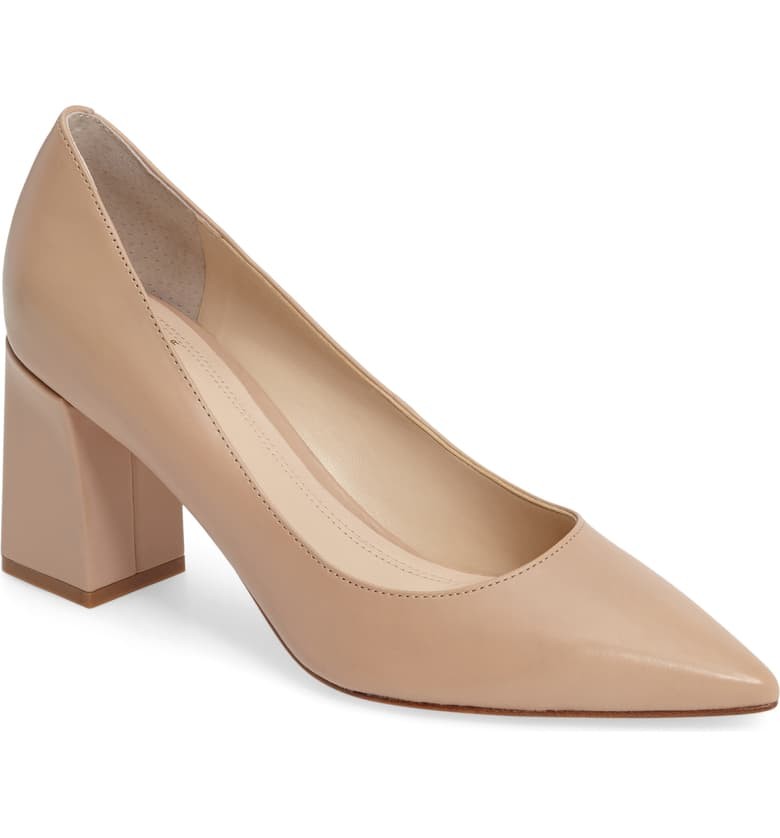 Zala Block Heel Pump (Women) | Nordstrom