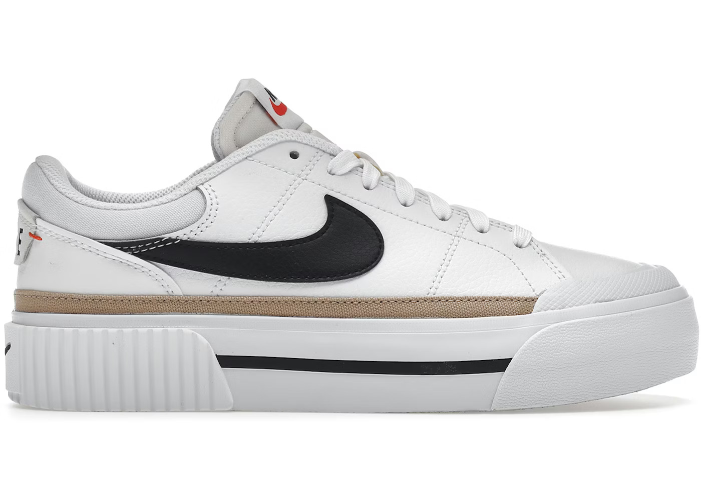 Nike Court Legacy Lift White Black (Women's) | StockX