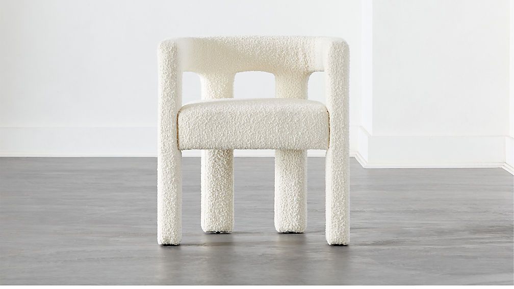 Stature Ivory Chair | CB2 | CB2