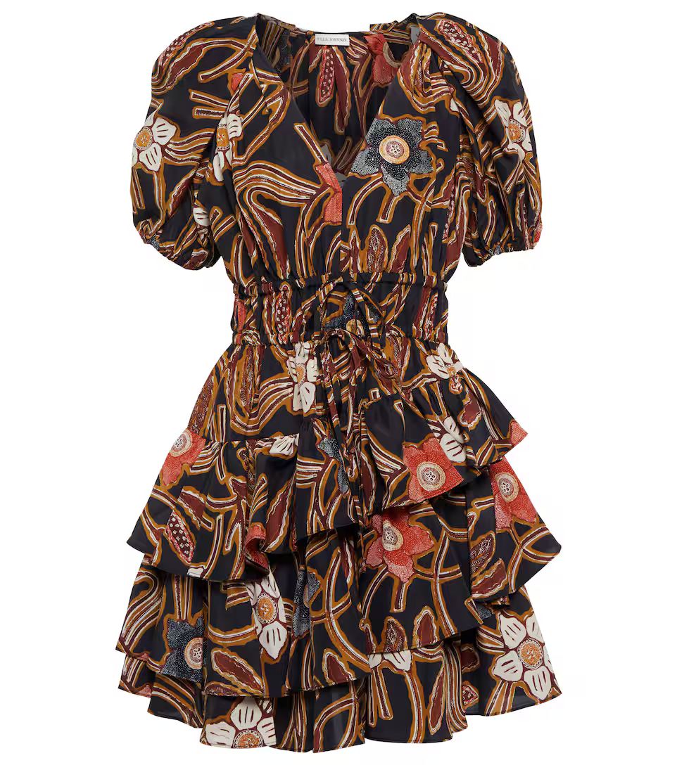 Farah floral silk minidress | Mytheresa (US/CA)