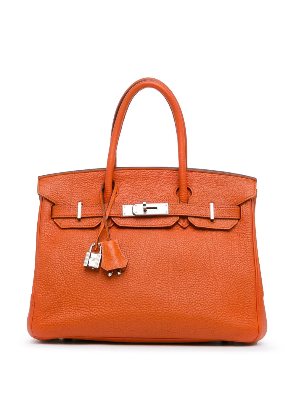 Hermès Pre-Owned 2008 Togo Birkin Retourne 30 handbag - Orange | Farfetch Global