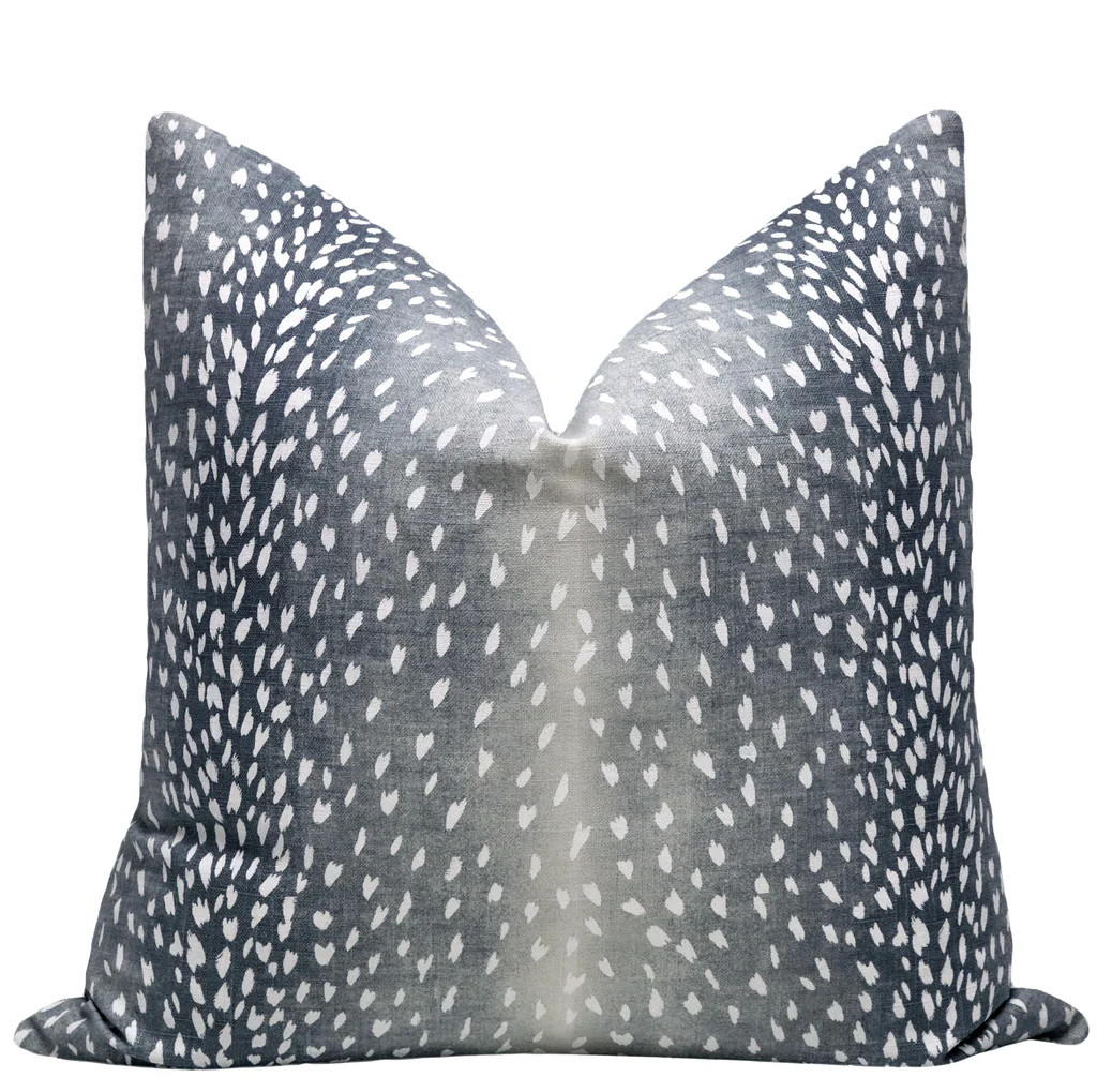 ANTELOPE LINEN PRINT // NAVY BLUE | LITTLE DESIGN COMPANY