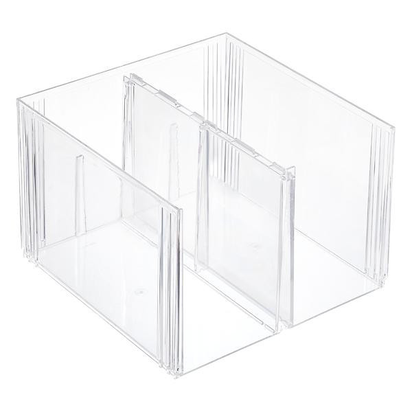 The Container Store Clearline Stackable Tall Shoe Bin | The Container Store