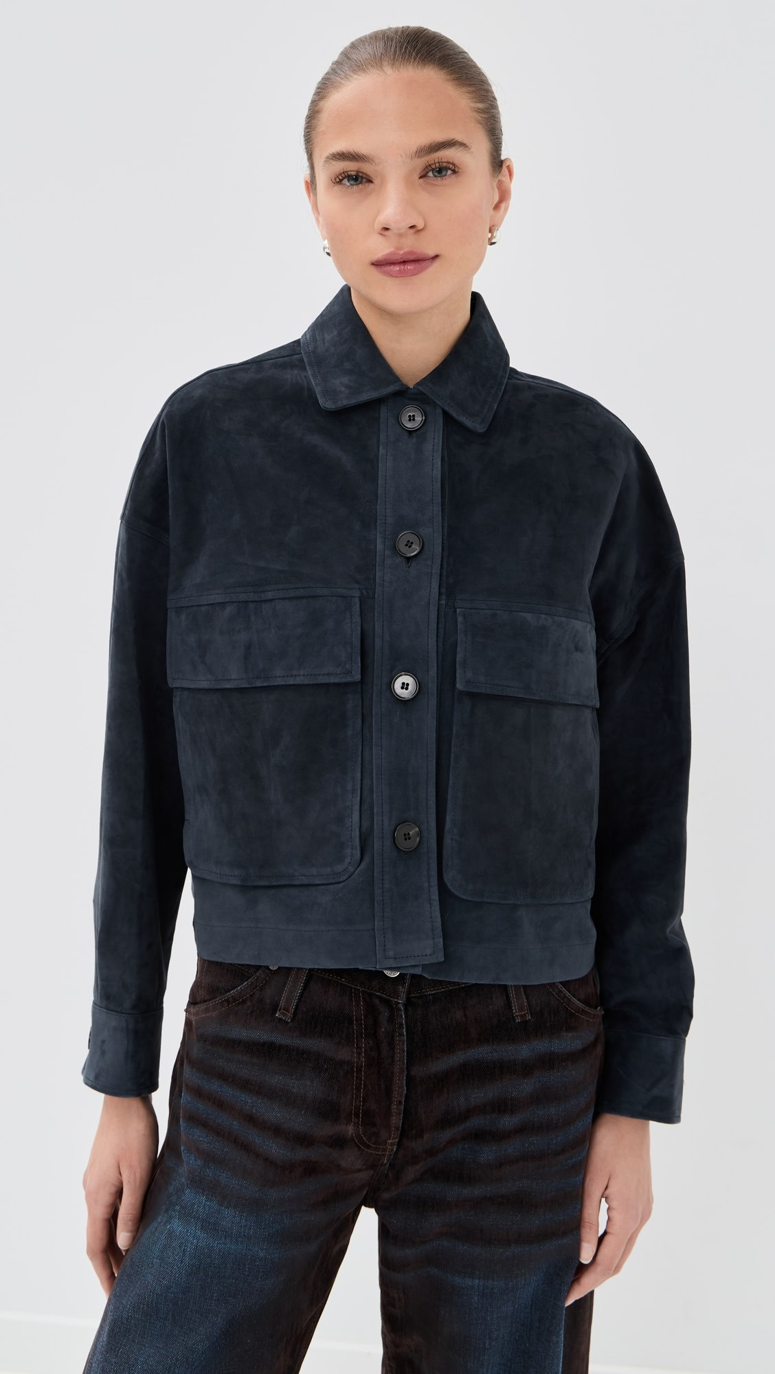 Miri Lamb Suede Jacket | Shopbop