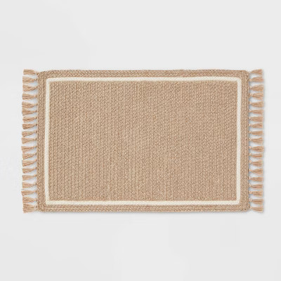34" x 20" Border Braided Rug - Threshold™ | Target