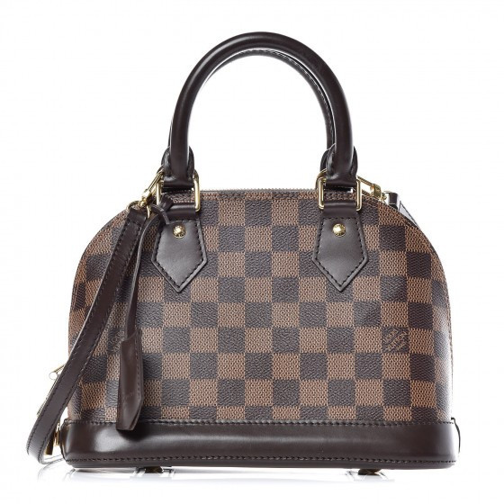 LOUIS VUITTON Damier Ebene Alma BB | Fashionphile