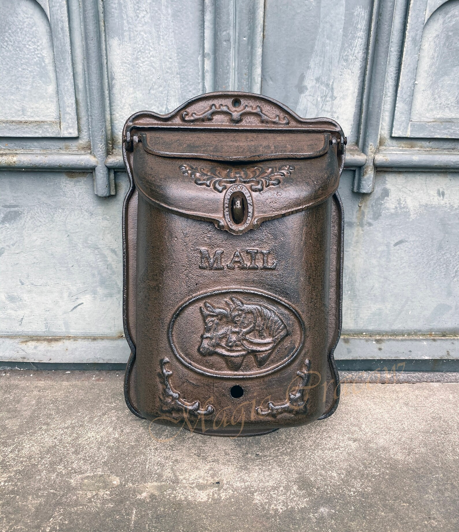 Vintage Mailbox Retro Mailbox With Horse Antique Home Decor - Etsy Canada | Etsy (CAD)