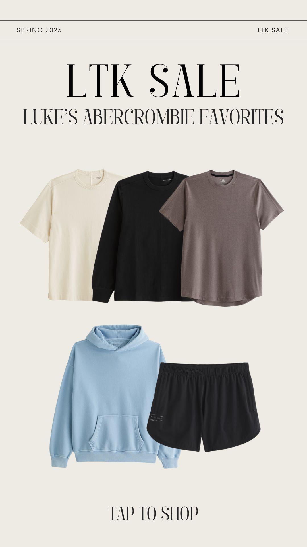 Luke’s Abercrombie favorites! Use code AFLTK for 25% off! 

#LTKMens #LTKSpringSale #LTKFindsUnder100
