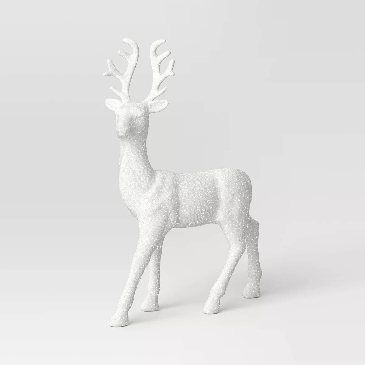 Glittered Deer Christmas Animal Sculpture - Wondershop™ | Target