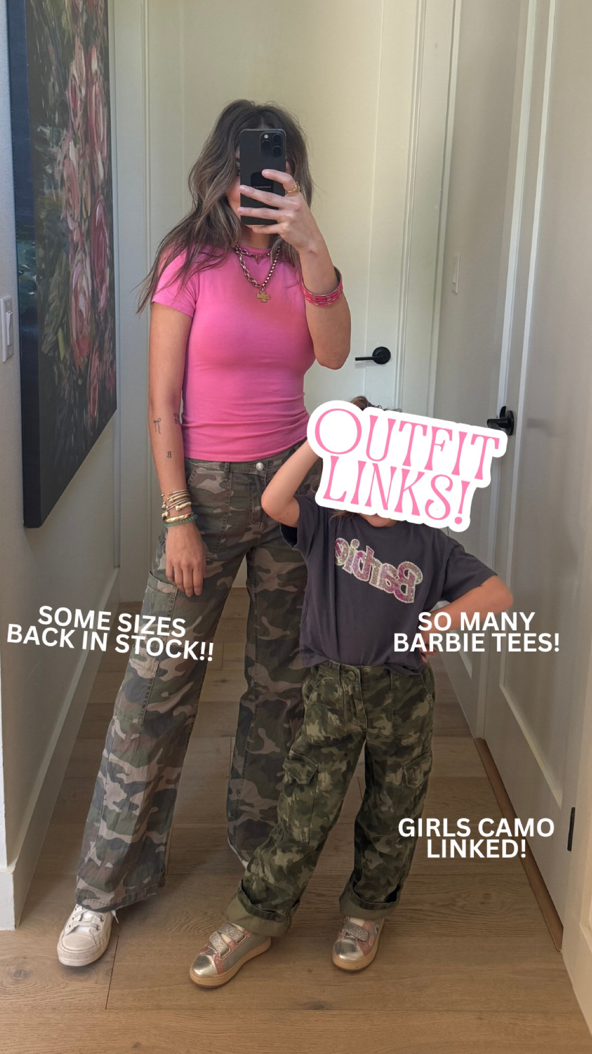PINK AND CAMO OOTD crown

#LTKSaleAlert #LTKShoeCrush #LTKFamily