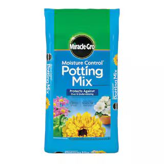 Miracle-Gro Moisture Control 50 qt. Potting Soil Mix 70190430 | The Home Depot
