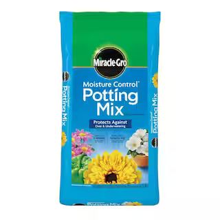 Moisture Control 50 qt. Potting Soil Mix | The Home Depot